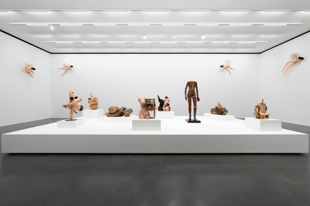 Anu Põder, exhibition Space for My Body, 2024 © Muzeum Susch / Art Stations Foundation; photograph: Federico Sette.