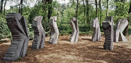Eugene Dodeigne, ‘Seven’ sculpture garden museum Kröller Müller