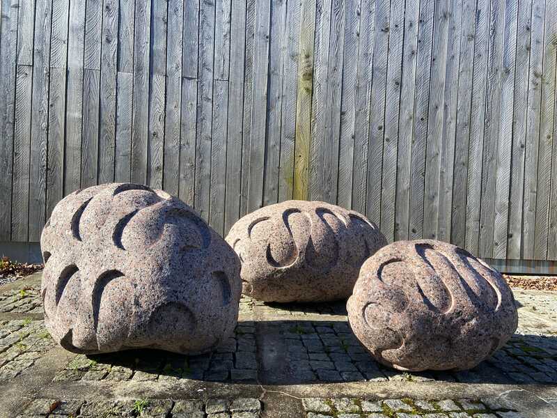 Peter Randall Page Triptych Embrace