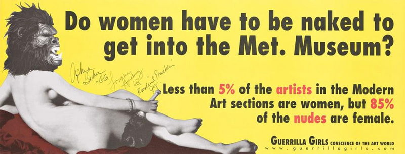 Guerrilla Girls 1989