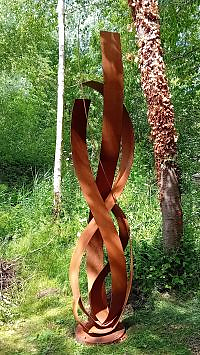 Régine Dulière - Elan (Corten steel)