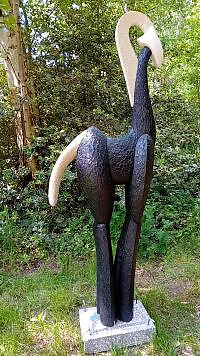 Laurent Messager - Bucephale (Cement, Metal)