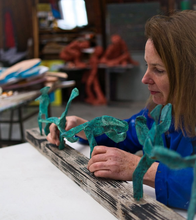 Daniella Rubinovitz working