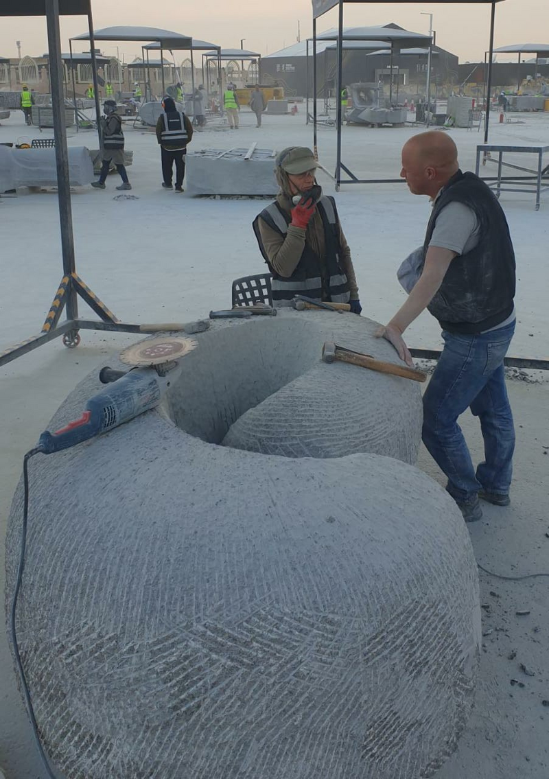 Bartha Shortiss Tuwaiq Sculpture 2023