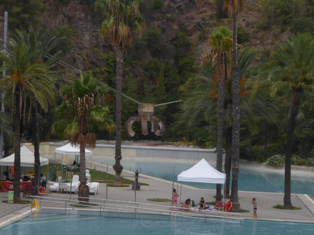 Eduardo Chillida,“Elogio del agua” (1987) Parc de la Creueta del Coll, Barcelona (ES).