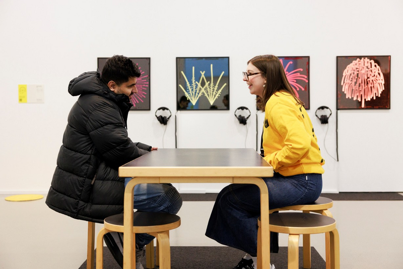 Installation view of Beyond the Visual at Henry Moore Institute until 19 April 2026. Photo: Rob Harris Photo: Joanne Crawford