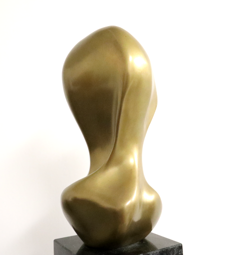 "E-1-n" 1994 - aus Zyklus: Lemniskatische Variationen ist noch sehr geschlossen, fast embryonal gegenüber der späteren Kraftformen.