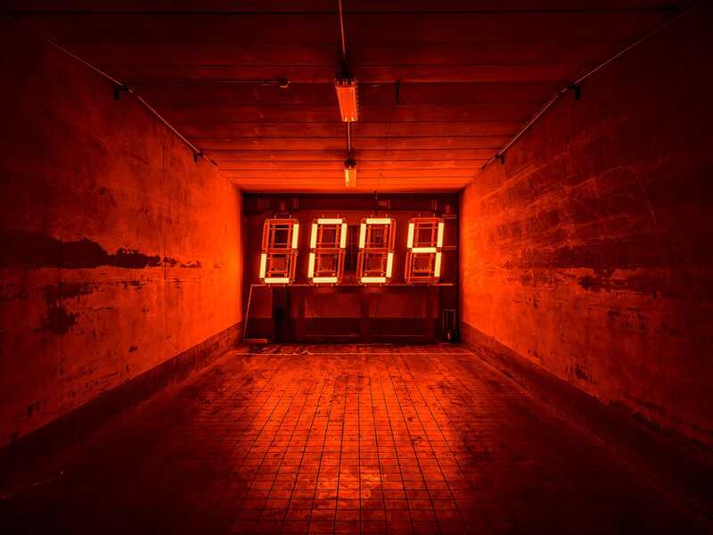 Ende - Eden temporäre Installation Matthias Block