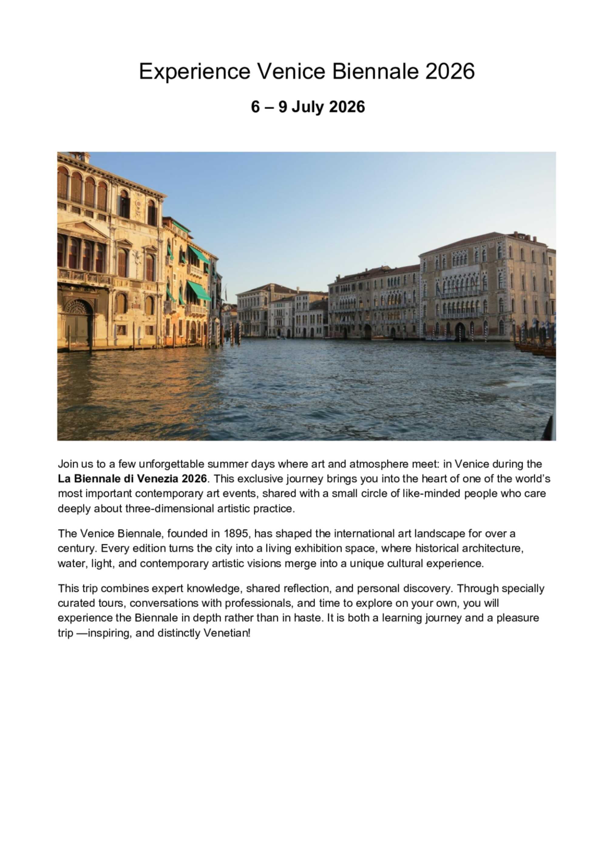 EXP26 Venice program 2nd group EN