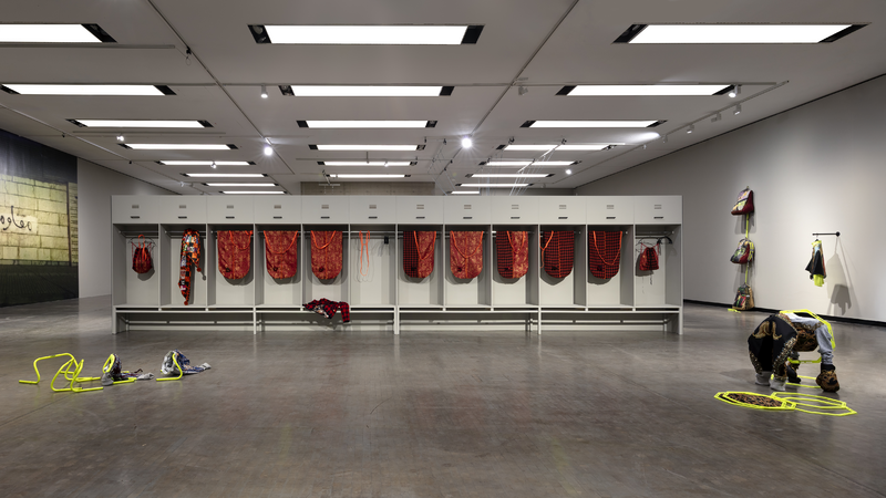 Installation view, Chalisée Naamani: Octogone, Kunsthalle Wien 2026