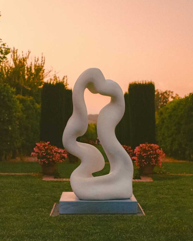 abstract modern marble sculpture Galatea yoko kubrick