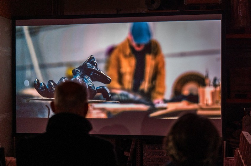 Cinema Paradiso: Sculptura, 2025, Kunstfilm von dreipunkt. / Tiemo Weidemann. Foto: Torsten Strom