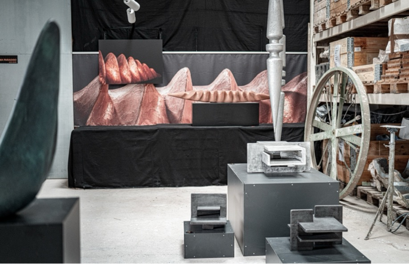 Visions of Art in Architecture – Ausstellungsansicht 20. März 2026 - Große Halle. Foto: Torsten Strom