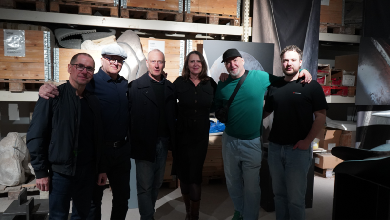 Das Team (v.l.n.r.): Torsten Strom, Hans Heinze, Nils-R. Schultze, Anke Schirlitz, Marco Wallberg, Emilio Erbe. Foto: Torsten Strom.