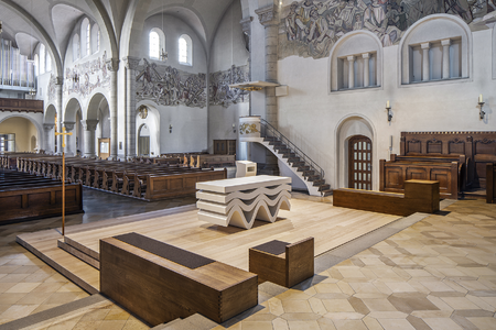 Pfarrkirche Maria Schutz in München Pasing. Foto: Achim Bunz