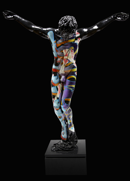 Blake Ward, This is Not, ReThink Coll. 2008, painted bronze, 96 x 90 x 36 cm. Photo Jack Clark