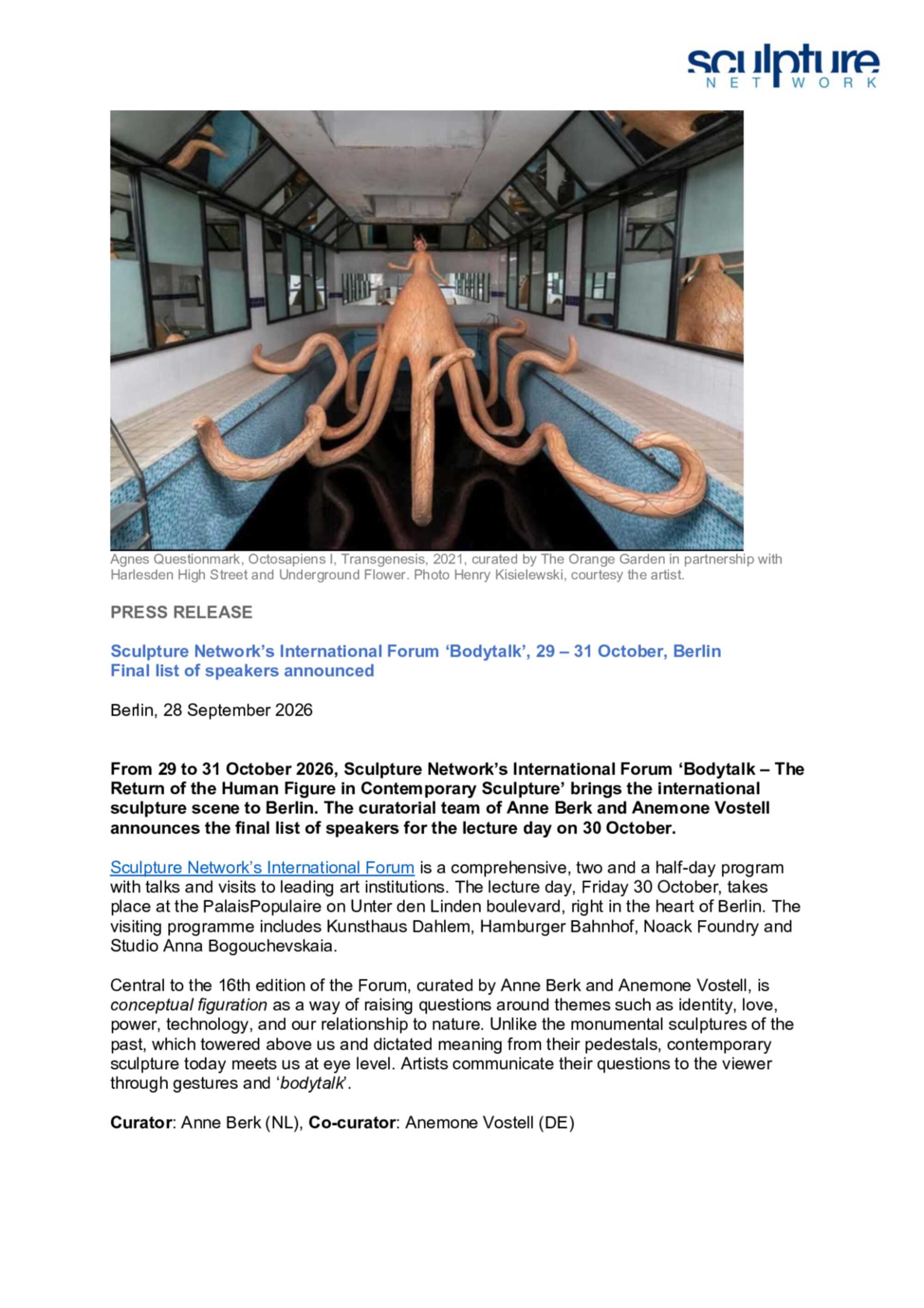 IF26 Press release Speakers International Forum