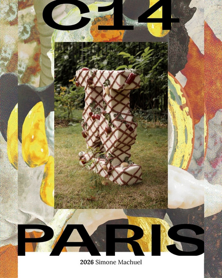 2025. Grès, émail, 95 × 77 × 24 cm. Graphic Design © les formes associées.