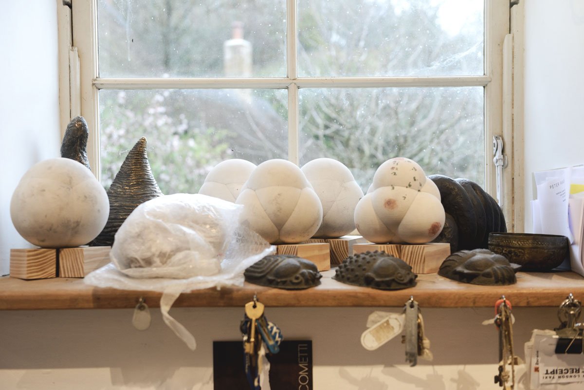 Peter Randall-Page Studio, 2015. Photograph by Anne Purkiss